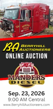 MANDERS FALL 2026 Auction Ad